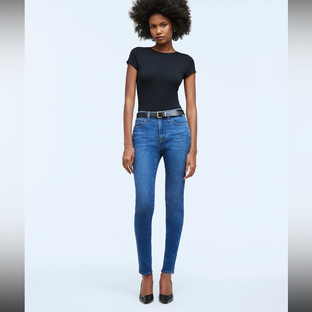Madewell Petite 10" High-Rise Roadtripper Authentic Skinny Jeans
